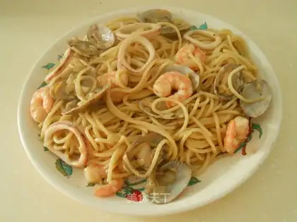 Seafood pasta