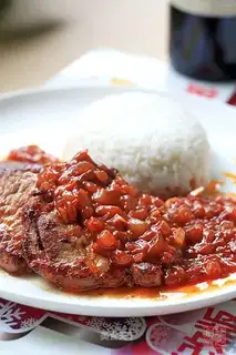 Cheese and pork