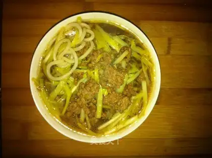 Old Beijing private house lamb noodles