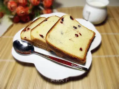 Cranberry toast