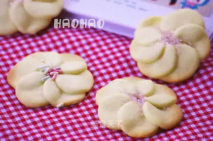Flower cookies