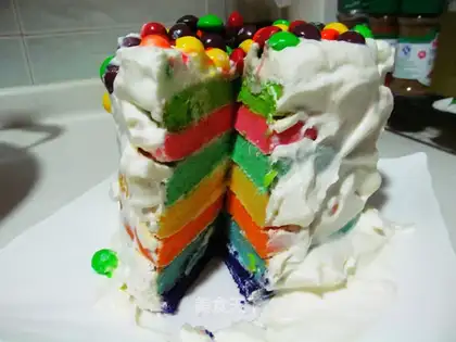 Rainbow cake