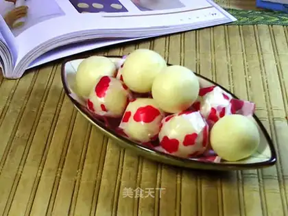 Handmade milk balls