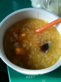Red-tree pumpkin porridge