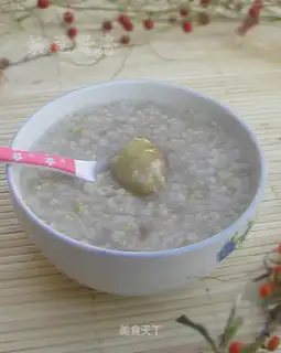 Banana porridge
