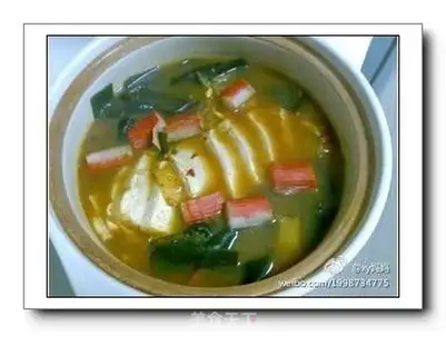 Korean sauce soup
