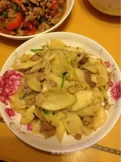 White fried meat