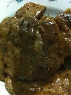 Black pepper steak