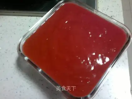 Homemade mountain sauce