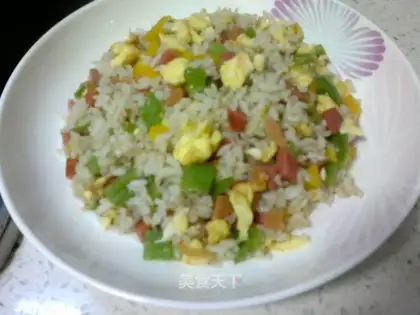Egg fried rice
