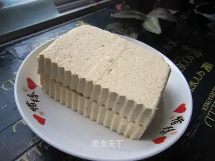 Homemade tofu
