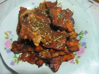 Garlic roasted fish