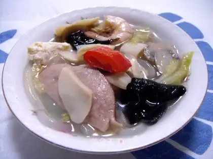 Seafood soup