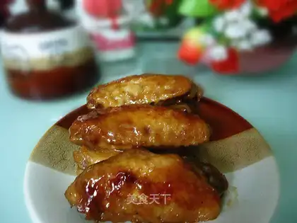 Coke chicken wings