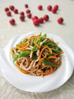 Orange-skinned meat