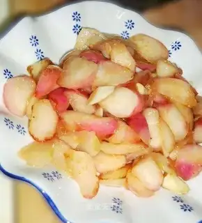 Vegetable boiled water radish