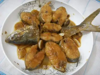 Garlic mackerel