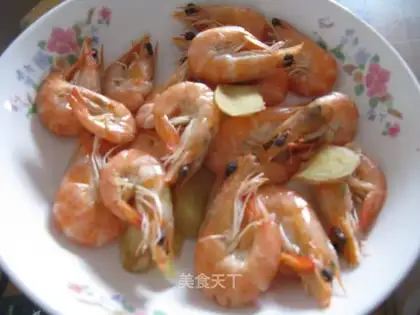 Boiled shrimp
