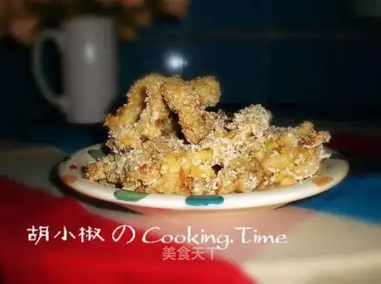 Crispy mushroom fillet