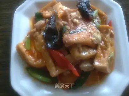 home-made tofu