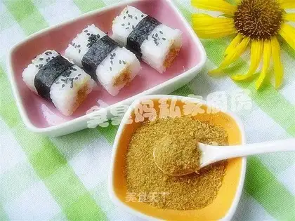 Homemade pork floss