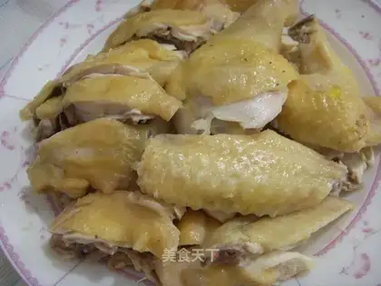 white-cut chicken