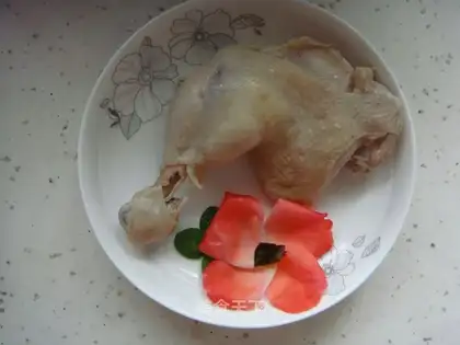 Stewed chicken legs
