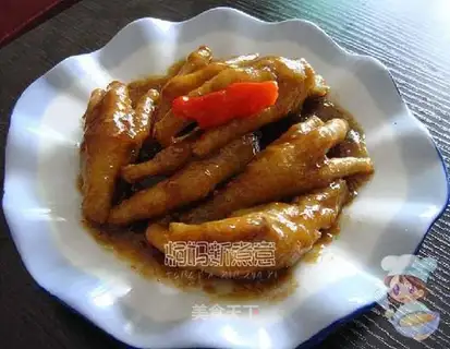 Chicken feet in oyster sauce