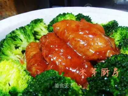 Roasted chicken wings with fermented bean curd