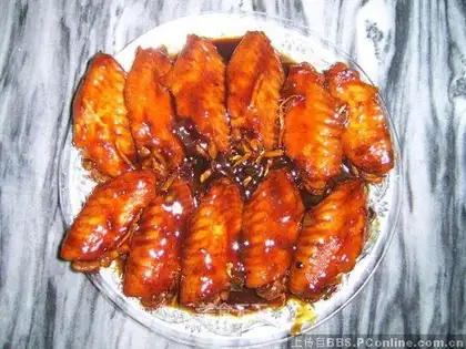 Cola chicken wings