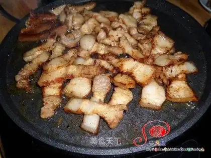Electric pancake barbecue for the first time