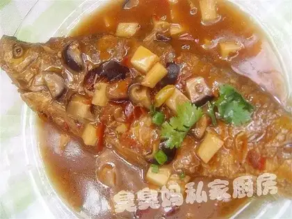 Dry roast mandarin fish