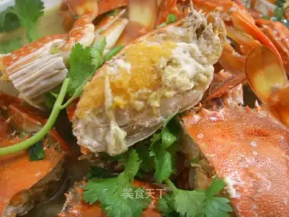 Braised crab