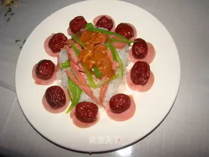 Konjac shredded with sesame sauce