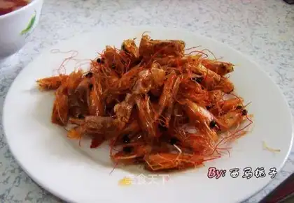 Eat both shrimp heads