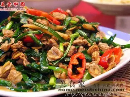 stir-fried clams