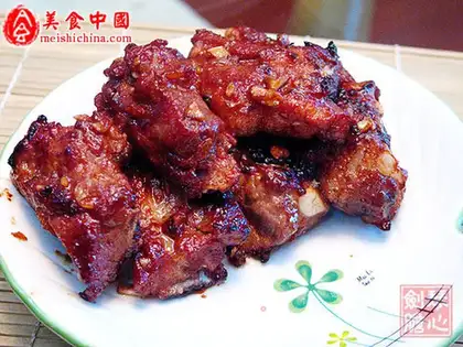 barbecued ribs