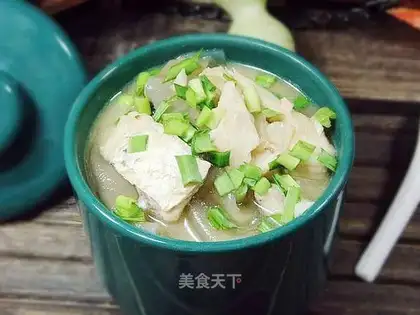 Fish pelt soup