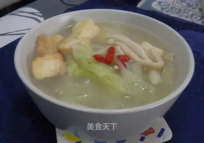 Tofu with soup
