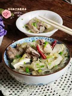 Sour stew ribs