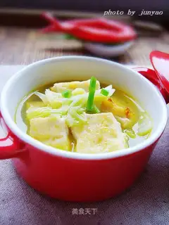 The cabbage tofu