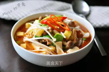 Korean sauce soup