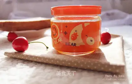 Homemade orange jam
