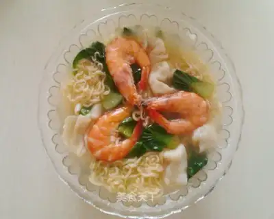 Noodles for fresh shrimp