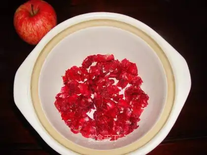 Homemade rose sauce