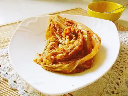 Pick up Korean cabbage