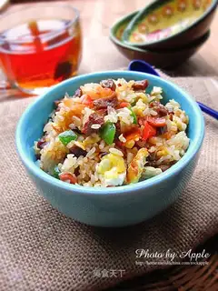 ♪ She's got a lot of rice ♪