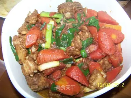 Carrot burn ribs