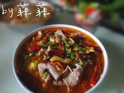 Spicy meat