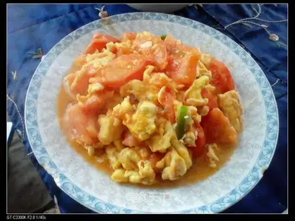 Tomato eggs